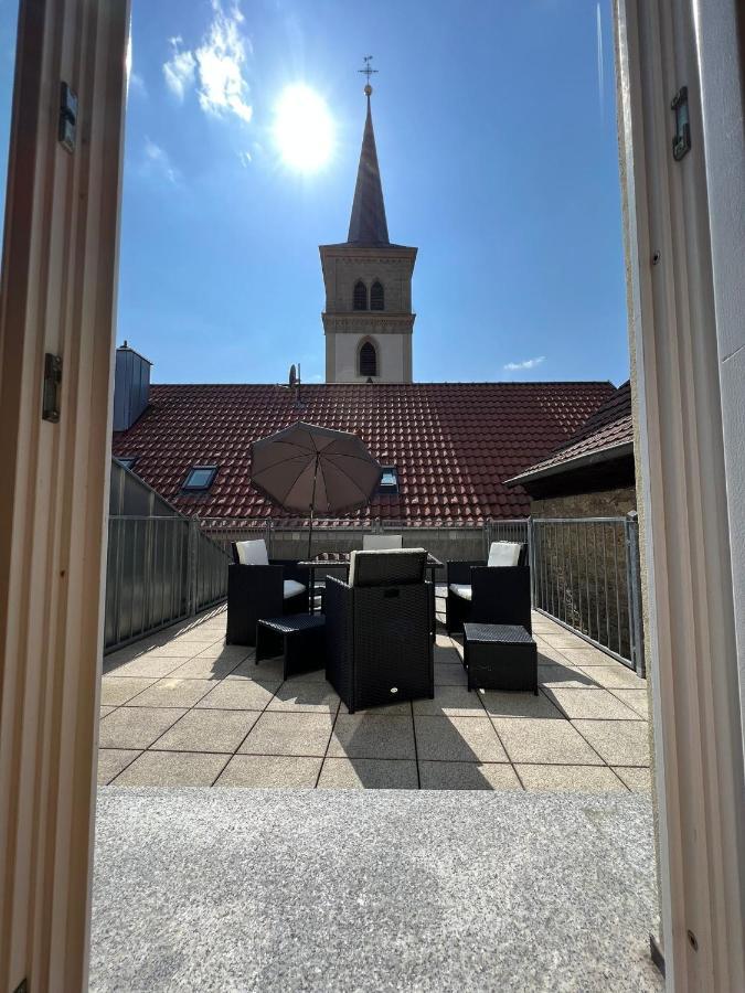 Privatzimmer Im Herzen Von Iphofen Bagian luar foto